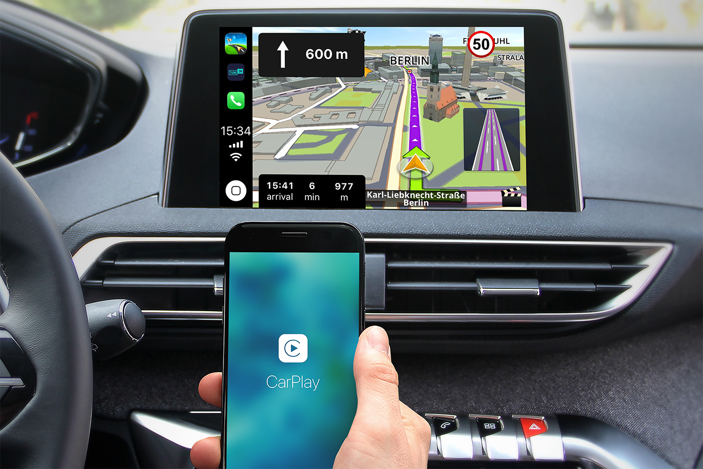 Carplay interface