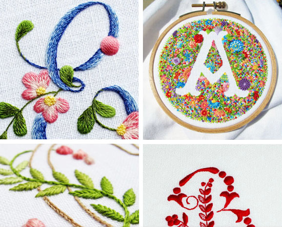 Embroidery monograms can make a huge impression