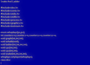 c++ code-game-example 