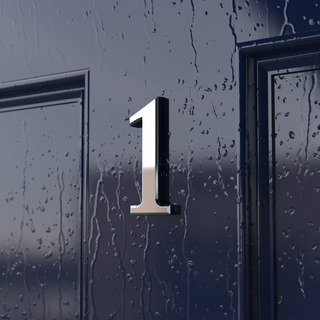 self adhesive door numbers