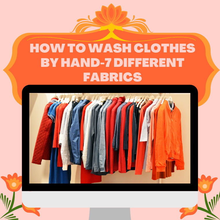 on how to wash clothes by hand