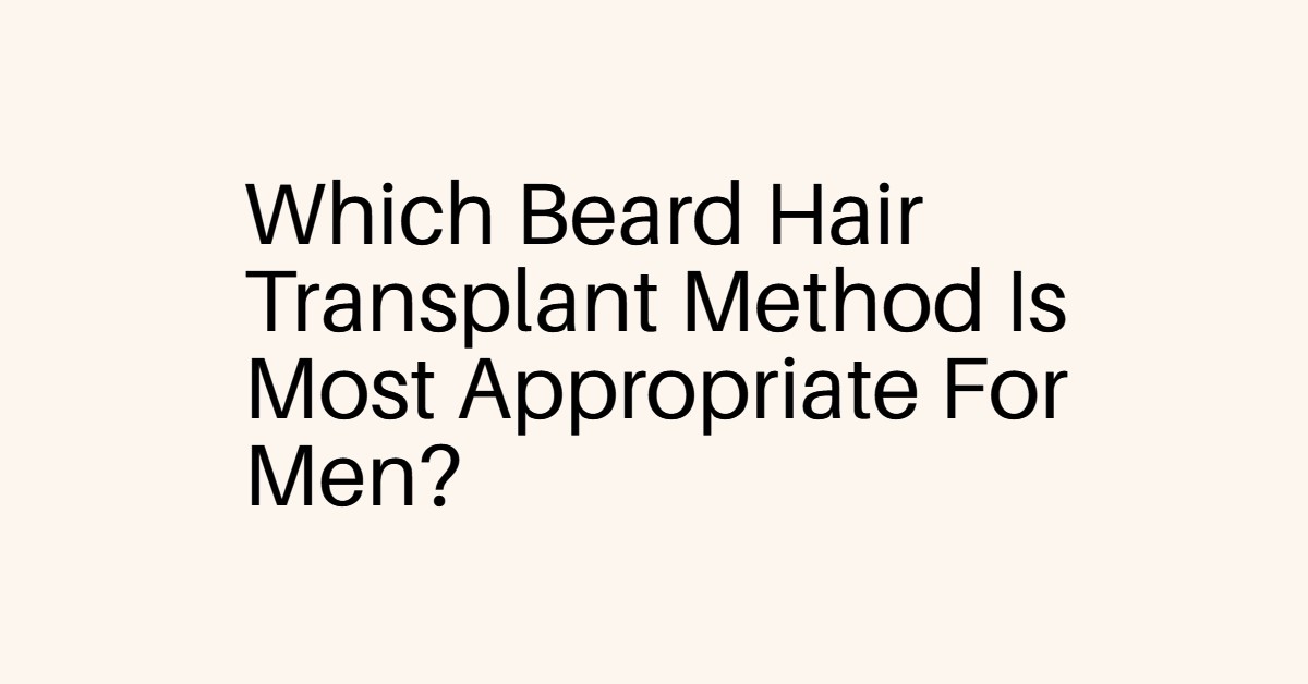 beard transplant