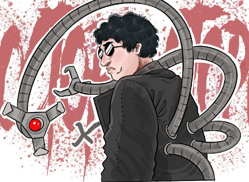 How To Draw Doctor Octopus Easy Step by Step