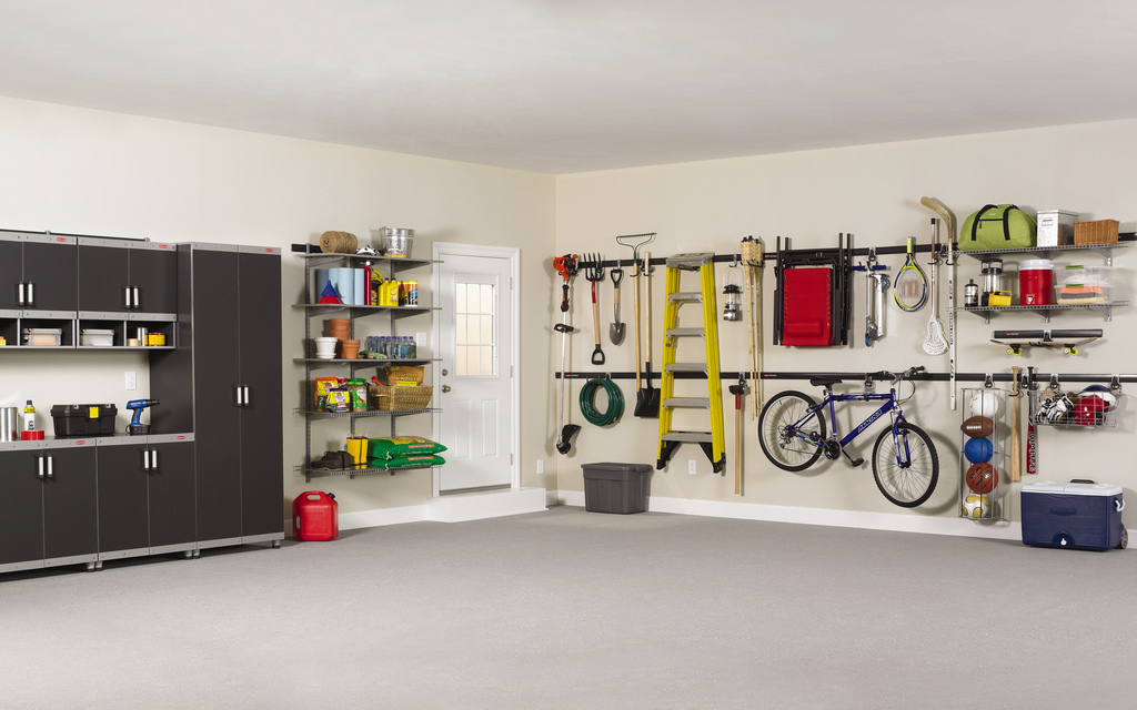 Garage Storage Rail System
