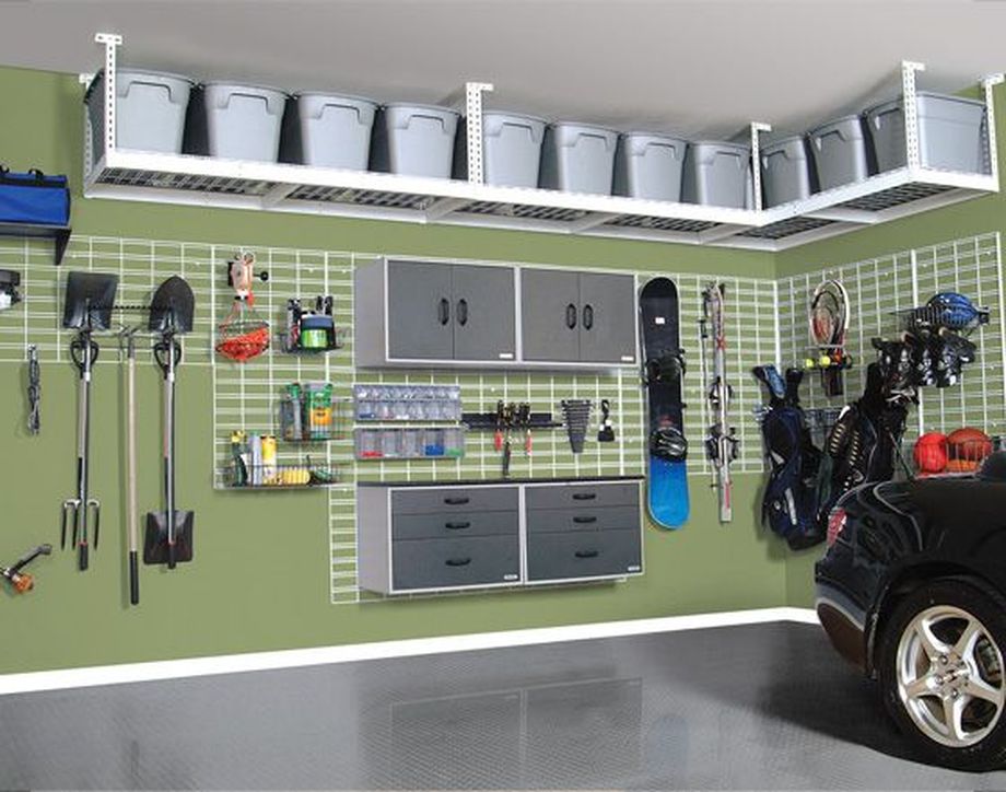 Garage Storage Rail System