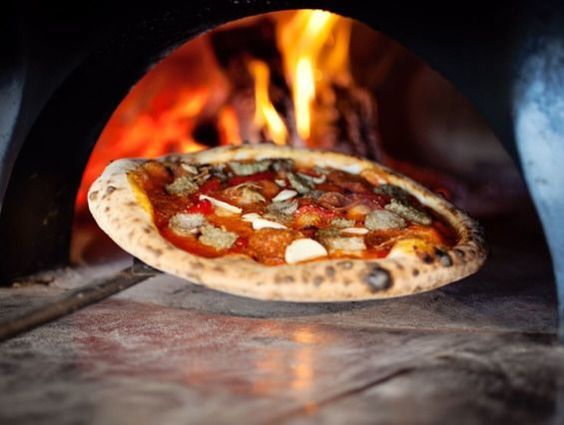 A Natural Gas Connection to A Gas Pizza Oven
