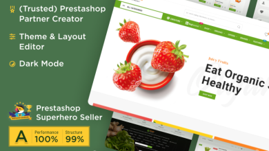 Food PrestaShop theme