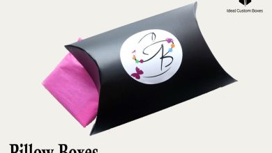 Beautiful Custom Pillow Boxes Wholesale