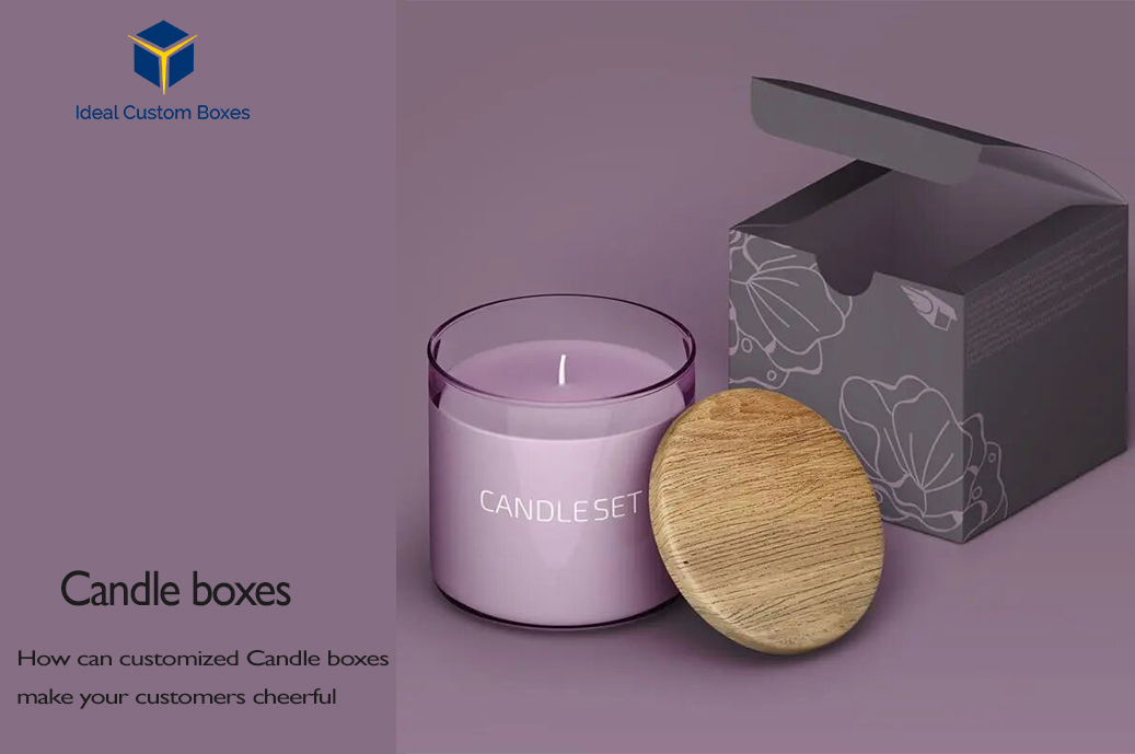 Attractive Candle Box Packaging