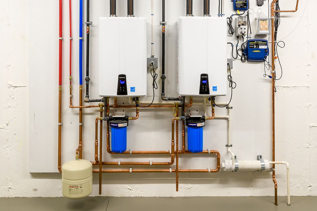 tankless water